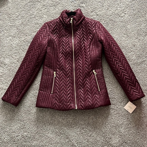 kate spade Jackets & Coats Nwt Kate Spade Waterresistant Hooded Zip